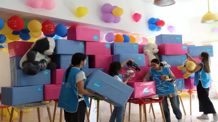 IDEA “Sevincini bölüş” kampaniyası çərçivəsində uşaqlar üçün növbəti aksiya keçirib - FOTO