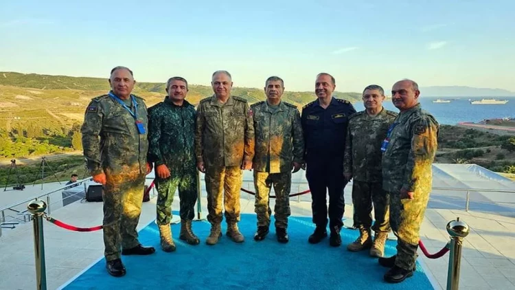Müdafiə Nazirliyinin rəhbər heyəti Türkiyədə 