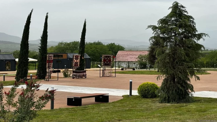 Xocalıda yaşayış kompleksi 3,34 hektar ərazini əhatə edir