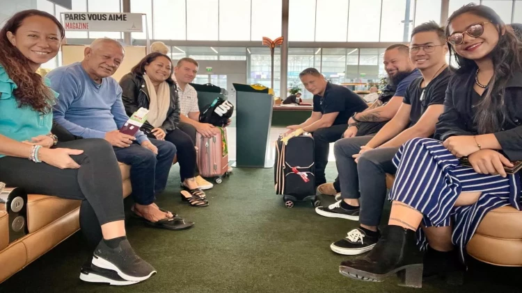 Fransız Polineziyası hakim partiyasının rəhbərliyi Azərbaycana səfərə gəlib - FOTO