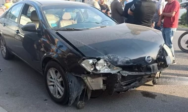 Sumqayıtda ağır qəza - Yaralılar var - FOTO