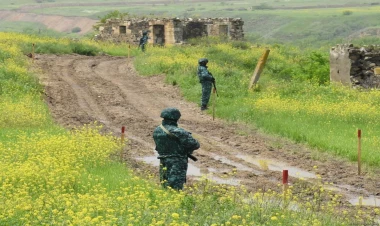 Qazaxın azad olunan kəndindən görüntülər - VİDEO - FOTO