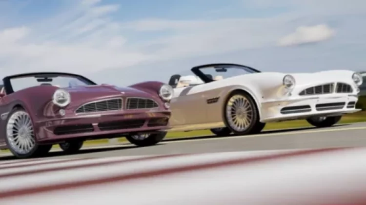 BMW-ni Elvis Preslinin avtomobilinə çevirdilər - FOTO