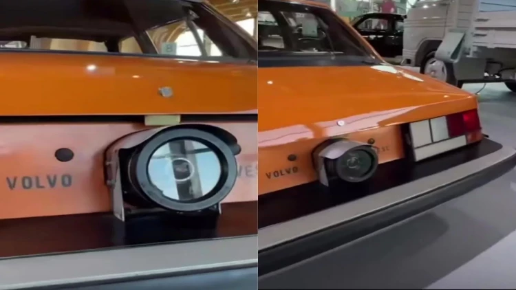 Dünyanın ilk arxa kameralı avtomobili - VİDEO