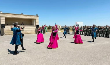 Hərbi qulluqçuların asudə vaxtı səmərəli təşkil olunur - FOTO