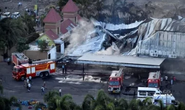 Hindistanda oyun meydançası yanıb, 20 nəfər ölüb