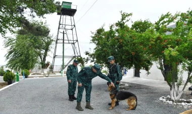 “Alıkeyxanlı” sərhəd zastavası istifadəyə verildi - FOTO