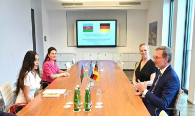 Leyla Əliyeva Berlində işgüzar səfərdə olub - FOTOlar