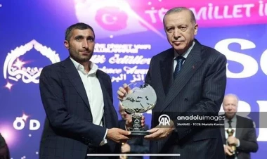 Sərvər Ərdoğanla görüşündən danışdı - VİDEO