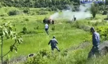 Erməni vandalları Xeyrimlidə ağacları məhv edir