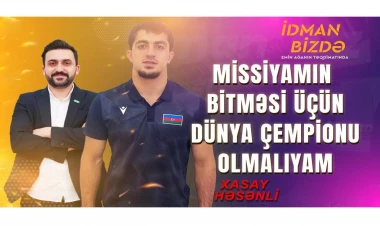 Xasay Həsənli: “Onunla razılaşmışdıq ki, finalda qalib məğlubun əlini qaldıracaq” - VİDEO - FOTO