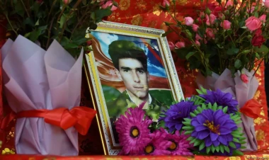 Birinci Qarabağ Müharibəsinin şəhidi Elməddin Abbasov dəfn olundu - VİDEO - FOTO