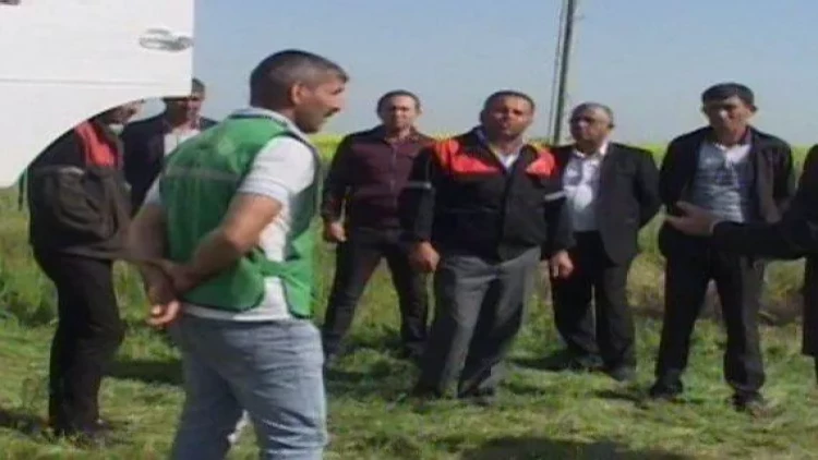 Qafan merinin “Leksus”unu yandırmağa cəhd etdilər