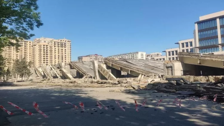 Sökülən Cavanşir körpüsünün son görüntüləri - VİDEO