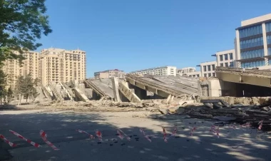 Sökülən Cavanşir körpüsünün son görüntüləri - VİDEO