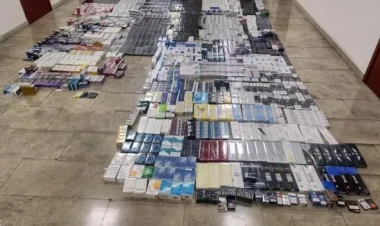 Külli miqdarda aksiz markasız siqaret aşkarlandı - FOTO