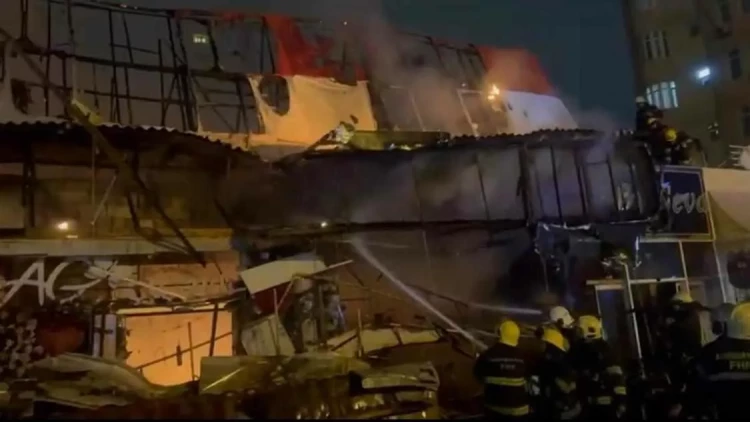 Yanğın nəticəsində evlərə ziyan dəyib - İcra başçısı