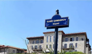 O küçəyə Ramiz Qəmbərovun adı verildi - FOTO