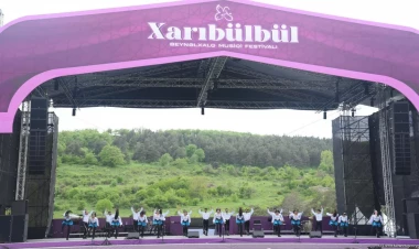 Şuşada “Xarıbülbül” Beynəlxalq Festivalı çərçivəsində “Anadolu Atəşi” ansamblının konserti olub - FOTO