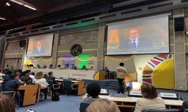 BMT-nin Vətəndaş Cəmiyyəti Konfransında Azərbaycan nümayəndə heyəti iştirak edir -  FOTO