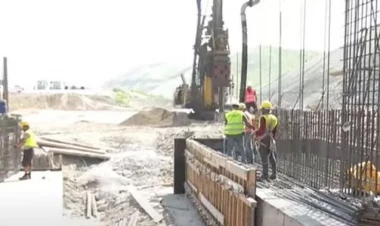 Azərbaycanı Naxçıvanla birləşdirəcək yoldan görüntülər