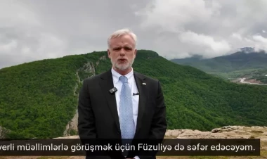 Füzuliyə gedən ABŞ səfiri dağıntıların miqyasından təsirlənib - YENİLƏNİB - VİDEO - FOTO