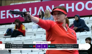 Bakıda ilk qızılı Türkiyə yığması qazandı