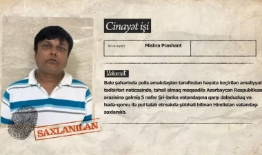 Bakıda dələduzluq edən Hindistan vətəndaşı saxlanıldı