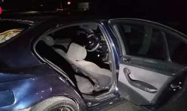 “BMW” “moyka”ya çırpıldı - Sərnişin öldü