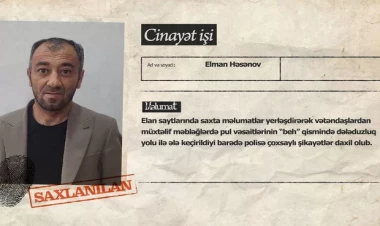 Elan saytlarında saxta məlumatlar yerləşdirərək vətəndaşlardan “beh” alan dələduz ələ keçdi