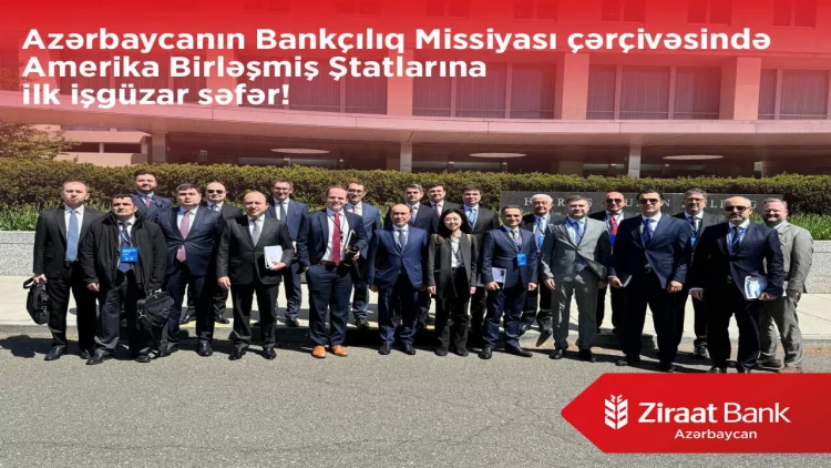 Ziraat Bank Azərbaycan ölkəmizin bankçılıq missiyasının ABŞ-yə ilk geniş işgüzar səfərində iştirak edib - FOTO