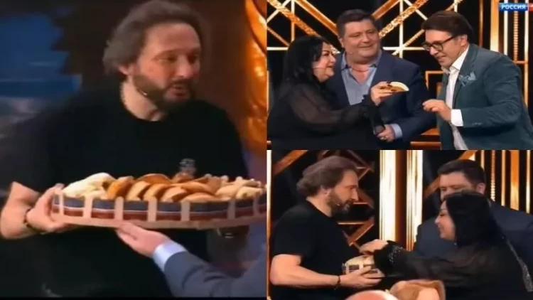 Almaz Ələsgərovadan rusiyalı məşhurlara maraqlı hədiyyə - VİDEO