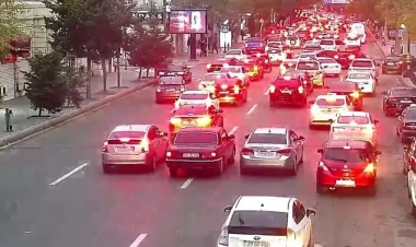 Paytaxt yolları yenə keçilməz oldu - SİYAHI