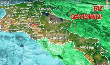 Ermənistanı QORXUDAN XƏRİTƏ: Qeqamyan niyə narahatdır? - FOTO