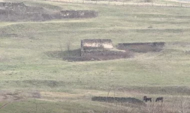 Ermənistanla Azərbaycan arasındakı şərti sərhədin Qazax istiqamətindən GÖRÜNTÜLƏR