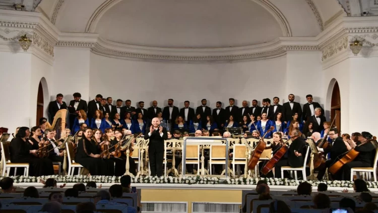 Fərəc Qarayevin 80 illik yubileyinə həsr olunan konsert keçirilib - FOTO