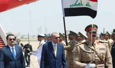 Bağdadda Ərdoğan üçün maraqlı qarşılanma - VİDEO