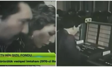 Bakıda 1970-ci illərdə sürücülük vəsiqəsi belə alınıb - VİDEO