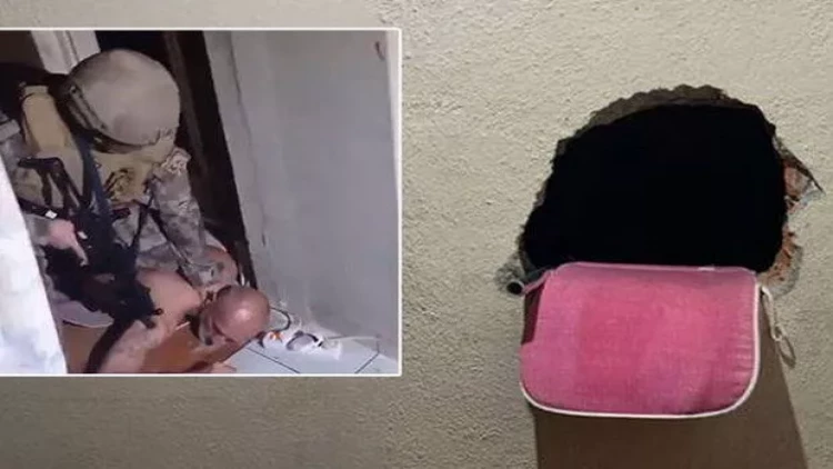 15 il 6 ay həbs cəzası alan şəxs divarı dələrək qaçmağa çalışdı: Türkiyədə şok əməliyyat - FOTO