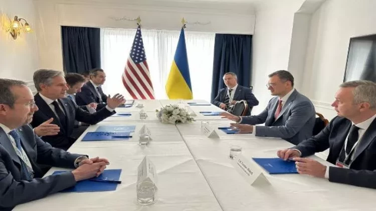 Kuleba Blinkenlə görüşdü