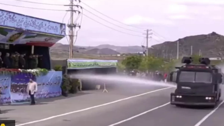 Tehranda əsl İran paradı - VİDEO