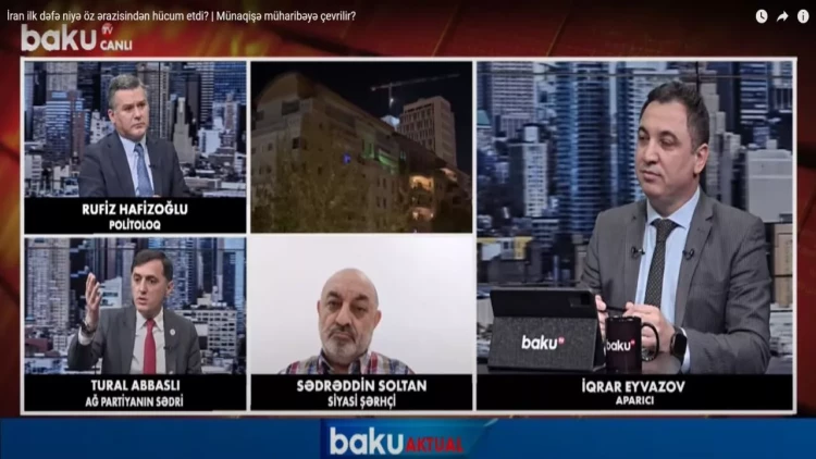 İsrail-İran gərginliyi bölgə üçün ciddi təhdiddir - Rufiz Hafizoğlu