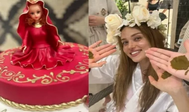 Nəzrinin xınasından görüntülər - VİDEO - FOTO