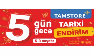 5 Gün 5 Gecə tarixi endirimlər olacaq - FOTO