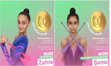 Gimnastlarımızdan 7 qızıl medal