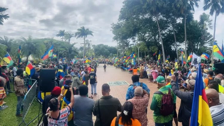 Yeni Kaledoniyada Fransa əleyhinə aksiya: əsas loqo - İlham Əliyevin 