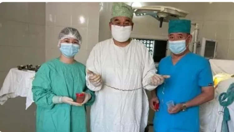 Uşağın beynindən saç çıxarıldı - FOTO