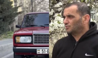 Samuxda vətəndaş sürmədiyi avtomobilə görə cərimələndi - VİDEO