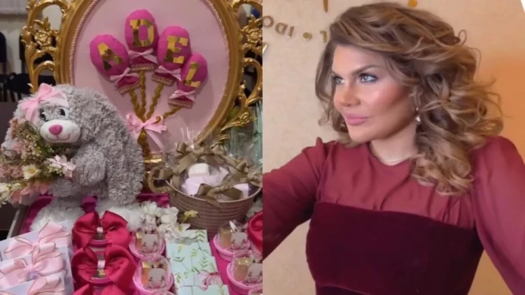 Xatun nəvəsi üçün qonaqlıq verdi - VİDEO