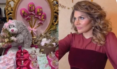 Xatun nəvəsi üçün qonaqlıq verdi - VİDEO